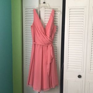 Kennedy Blue coral bridesmaid dress